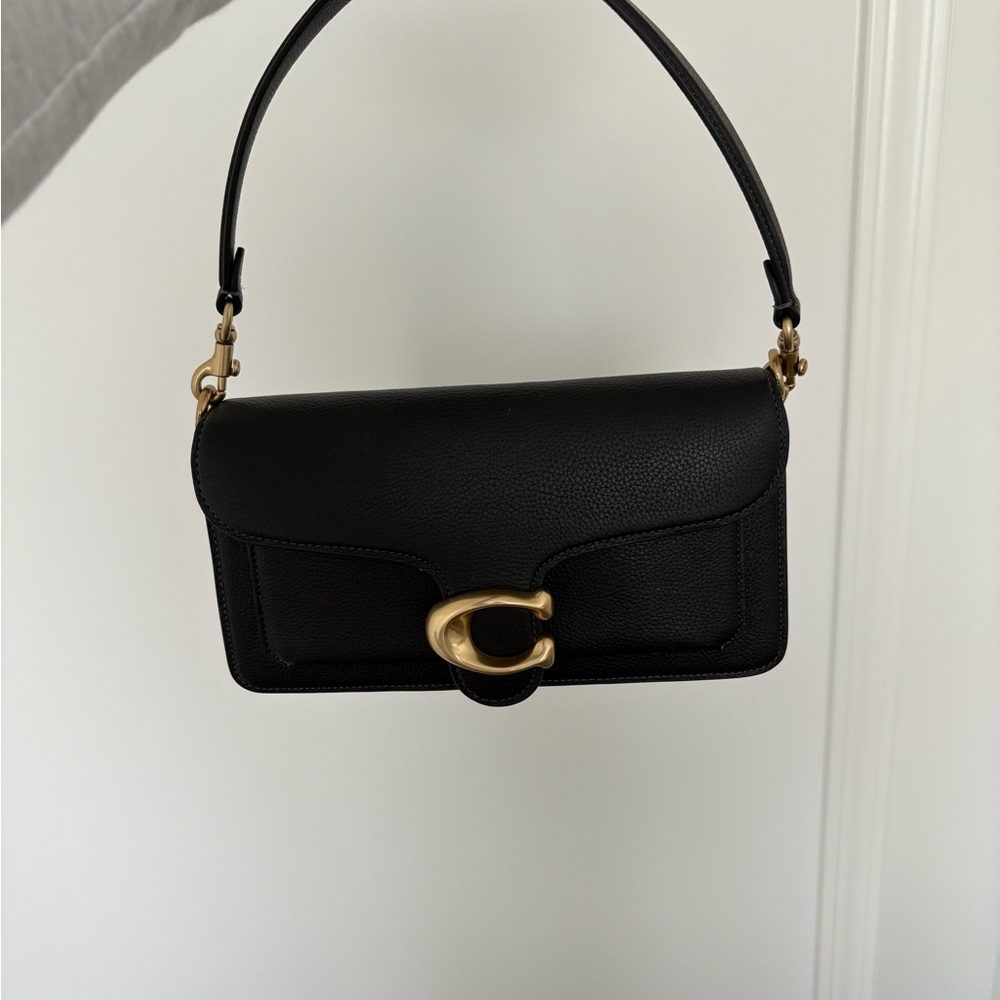 Coach Black Shoulder Tabby Bag